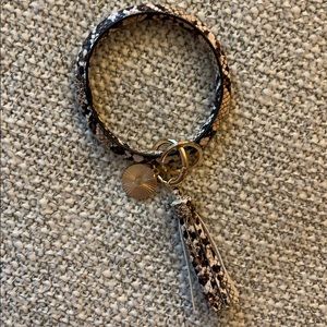 Snakeskin Keyring